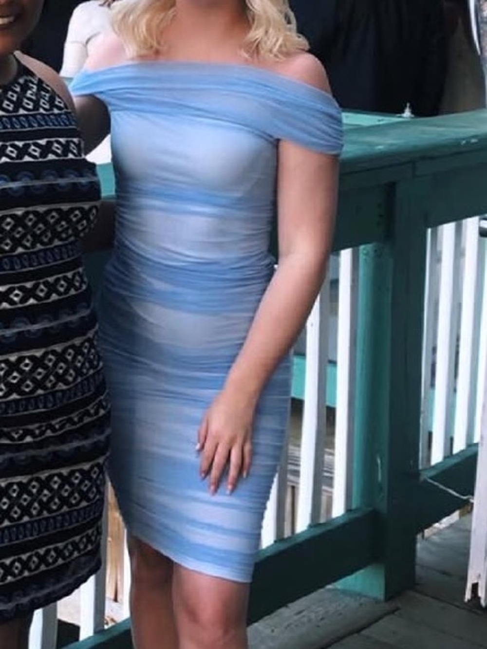 Fashion nova blue dress